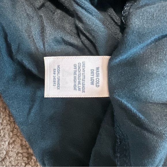 Marine Layer Tulip Back Tank in Tapestry Teal - Picture 6 of 6